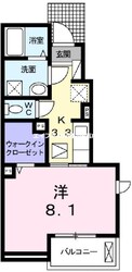 アレ　パティオの物件間取画像